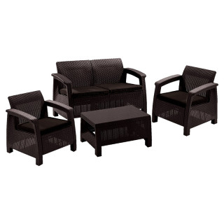 Набор мебели Rattan 6622 (коричневый)