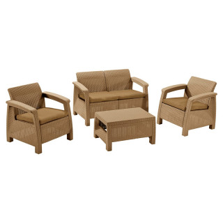 Набор мебели Rattan 510151 (бежевый)